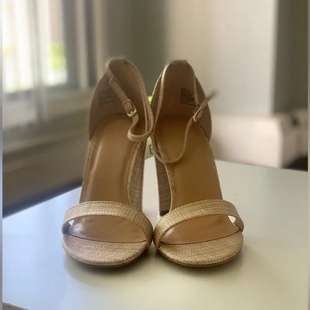 JustFab Lorelai Block Heeled Sandal - Picture 2 of 2